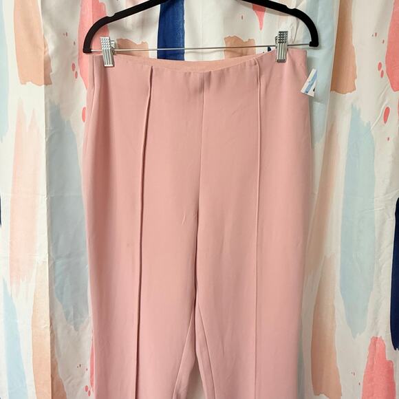 Cinq à Sept Bellie Flared Leg Pant in Warm Mauve Size 10 - Picture 4 of 13